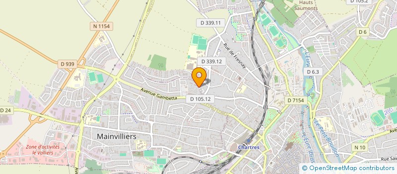 localisation de l'entreprise MONSIEUR BILLAL DEROUICHE à MAINVILLIERS