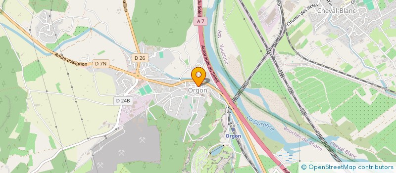 localisation de l'entreprise MONSIEUR BILLAL EL AFKIHAN  ORGON