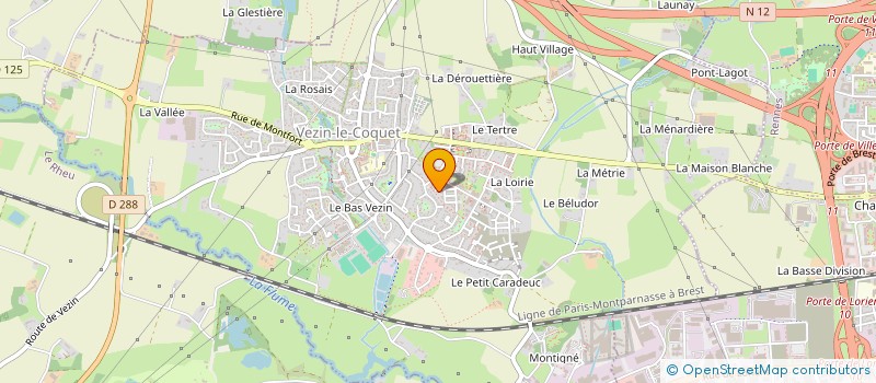 localisation de l'entreprise MONSIEUR BILLAL EL ALLAM  VEZIN-LE-COQUET