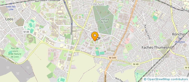 localisation de l'entreprise MONSIEUR BILLAL GUEFFAF à LILLE