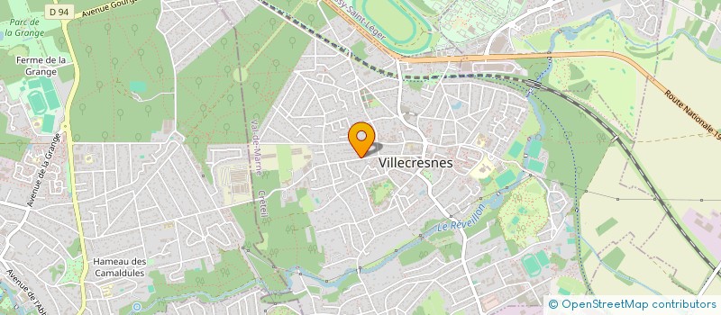 localisation de l'entreprise MONSIEUR BILLAL GUENDOUZ  VILLECRESNES