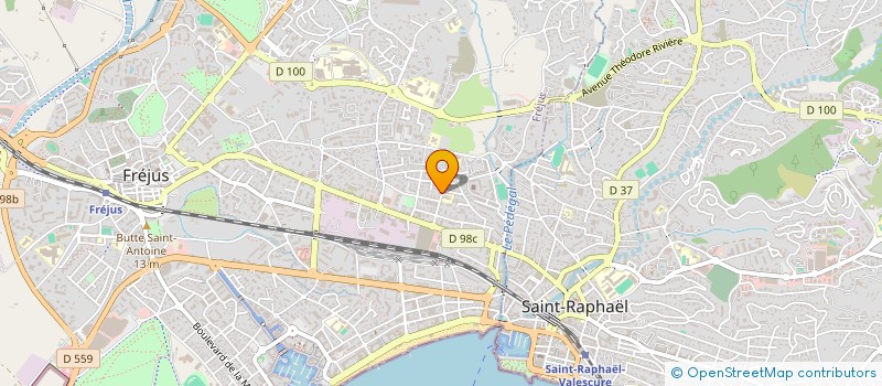 localisation de l'entreprise MONSIEUR BILLAL ILIFI à FREJUS