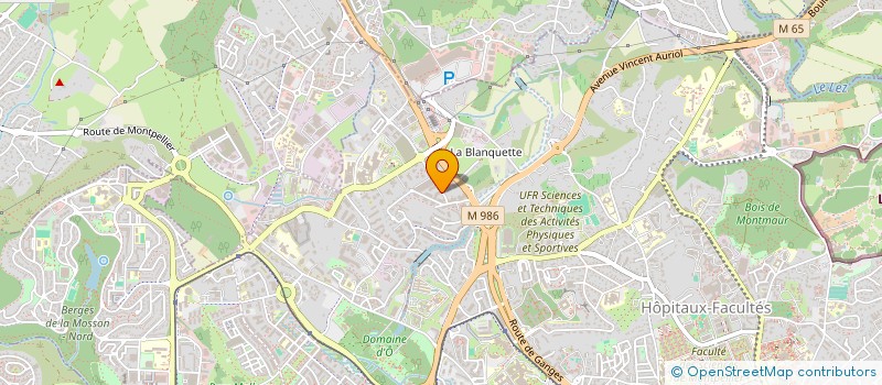 localisation de l'entreprise MONSIEUR BILLAL KERKOUR à MONTPELLIER