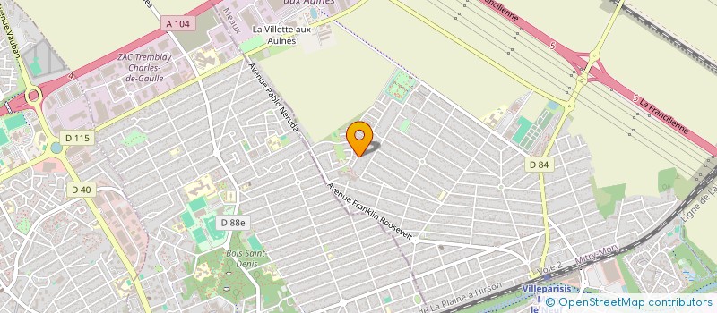 localisation de l'entreprise MONSIEUR BILLAL KHALLOQI  MITRY MORY