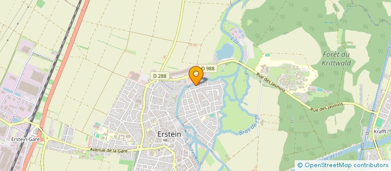 localisation de l'entreprise MONSIEUR BILLAL LASSOUED  ERSTEIN