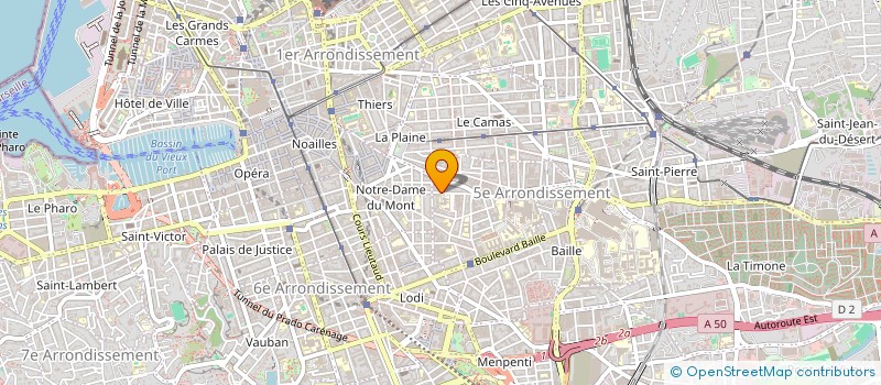 localisation de l'entreprise MONSIEUR BILLAL LIAL à MARSEILLE