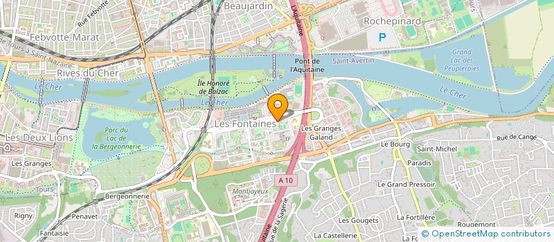 localisation de l'entreprise MONSIEUR BILLAL MOUTI  TOURS