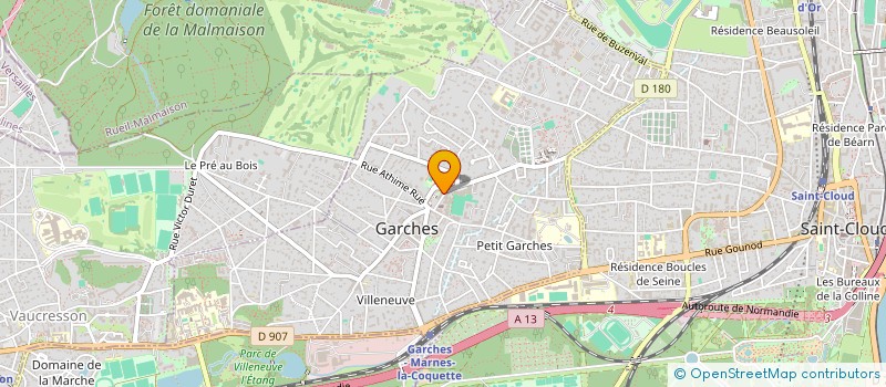 localisation de l'entreprise MONSIEUR BILLAL OUABDESLAM à GARCHES