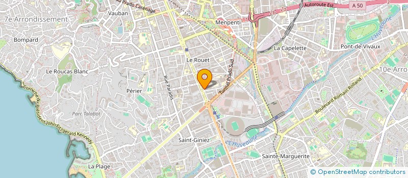 localisation de l'entreprise MONSIEUR BILLAL RAHMOUNI  MARSEILLE