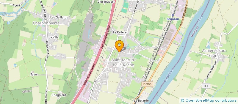 localisation de l'entreprise MONSIEUR BILLAL RIMANE  SAINT-MARTIN-BELLE-ROCHE