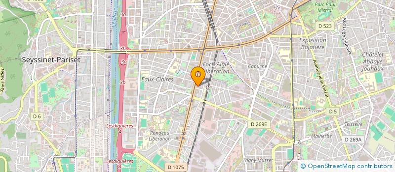 localisation de l'entreprise MONSIEUR BILLAL TAR  GRENOBLE