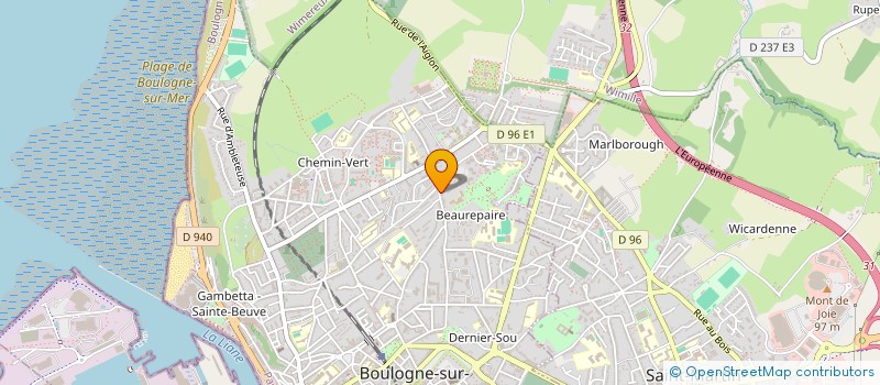 localisation de l'entreprise MONSIEUR BILLAL TOUNSI à BOULOGNE-SUR-MER