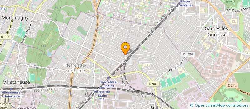 localisation de l'entreprise MONSIEUR BILLAL YANAR à STAINS