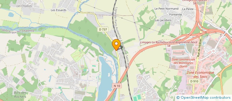 localisation de l'entreprise MONSIEUR BILLARD FRANCK PIERRE ERIC  GOND-PONTOUVRE