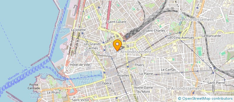 localisation de l'entreprise MONSIEUR BILLEL AKOUA à MARSEILLE