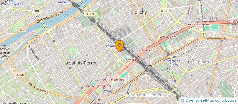 localisation de l'entreprise MONSIEUR BILLEL BARNAOUI à LEVALLOIS-PERRET