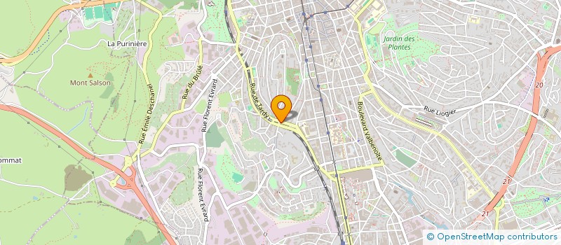 localisation de l'entreprise MONSIEUR BILLEL BELMESSAOUD  SAINT-ETIENNE