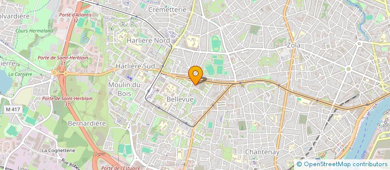 localisation de l'entreprise MONSIEUR BILLEL BENYOUCEF à NANTES