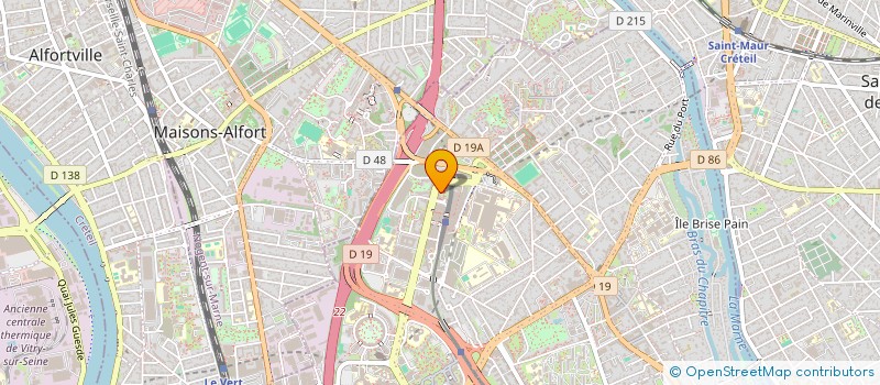 localisation de l'entreprise MONSIEUR BILLEL BOUDIAF  CRETEIL