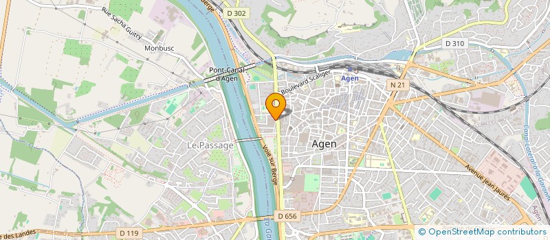 localisation de l'entreprise MONSIEUR BILLEL BOURENANE CHERIF à AGEN