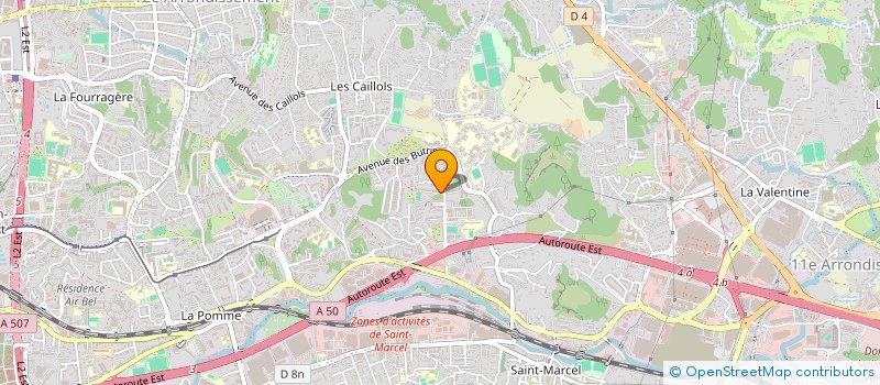 localisation de l'entreprise MONSIEUR BILLEL CHOUABBIA à MARSEILLE