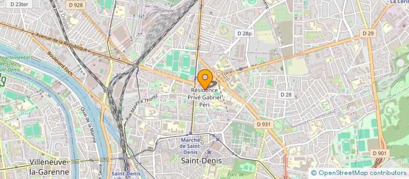 localisation de l'entreprise MONSIEUR BILLEL DANI à SAINT-DENIS