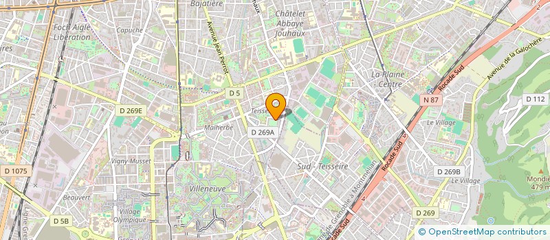 localisation de l'entreprise MONSIEUR BILLEL DEBBABI à GRENOBLE