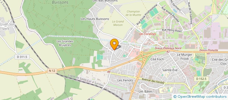 localisation de l'entreprise MONSIEUR BILLEL DIGHECHE à DREUX