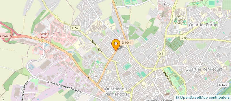 localisation de l'entreprise MONSIEUR BILLEL DJELLAI à SAINT-QUENTIN
