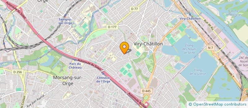 localisation de l'entreprise MONSIEUR BILLEL FOURA à VIRY-CHATILLON