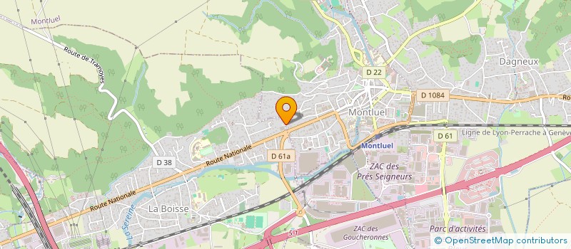 localisation de l'entreprise MONSIEUR BILLEL GANAD  MONTLUEL