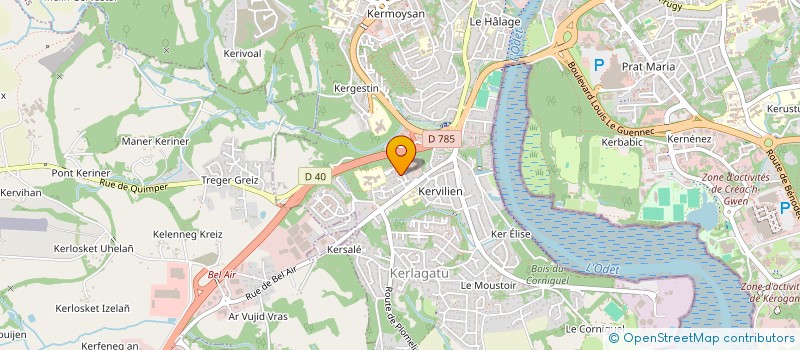 localisation de l'entreprise MONSIEUR BILLEL MALEK à QUIMPER