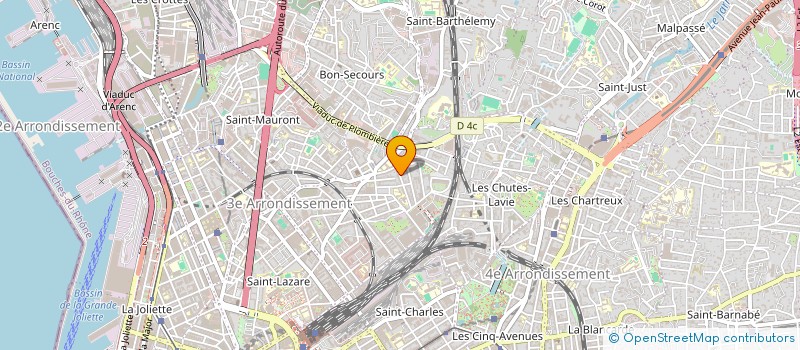 localisation de l'entreprise MONSIEUR BILLEL NEBILI à MARSEILLE