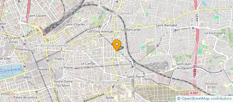 localisation de l'entreprise MONSIEUR BILLEL SLAMANI à MARSEILLE