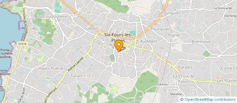 localisation de l'entreprise MONSIEUR BILLEL TARCHOUN à SIX-FOURS-LES-PLAGES