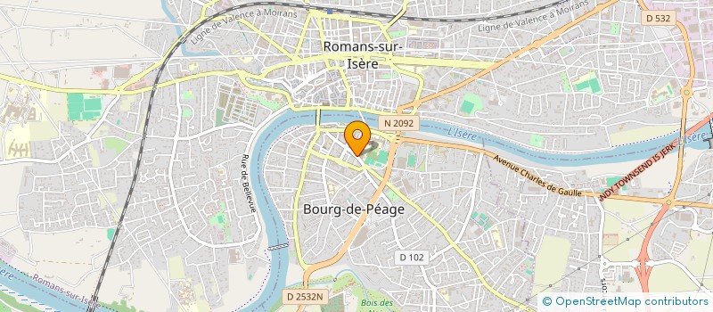 localisation de l'entreprise MONSIEUR BILLEL TLILI à BOURG-DE-PEAGE