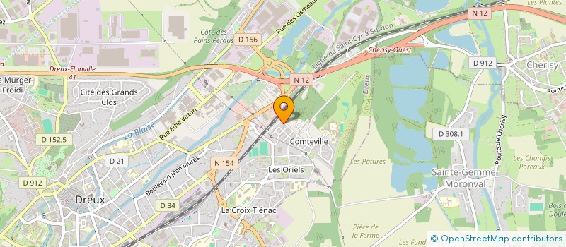 localisation de l'entreprise MONSIEUR BILLEL ZIANI à DREUX