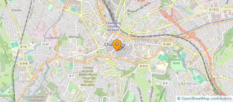 localisation de l'entreprise MONSIEUR BILLO BARRY  CHAMBERY