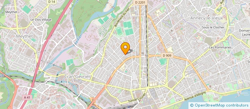 localisation de l'entreprise MONSIEUR BILLY BROSSE  ANNECY