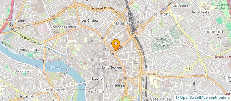 localisation de l'entreprise MONSIEUR BILLY CHAUMES  TOULOUSE