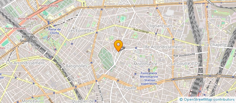 localisation de l'entreprise MONSIEUR BILLY CHEVALLEREAU à PARIS