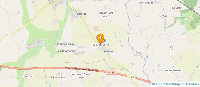 localisation de l'entreprise MONSIEUR BILLY DEBARRE  LE TREVOUX