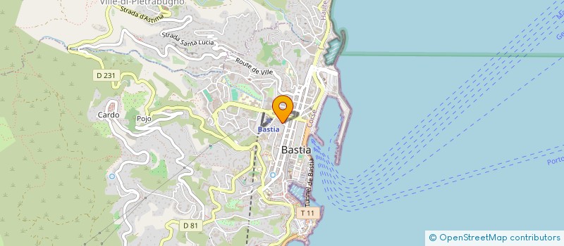 localisation de l'entreprise MONSIEUR BILLY GILLES à BASTIA