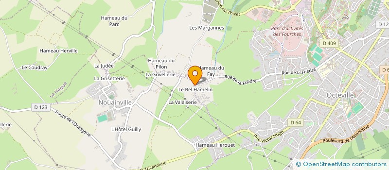 localisation de l'entreprise MONSIEUR BILLY HUARD  NOUAINVILLE