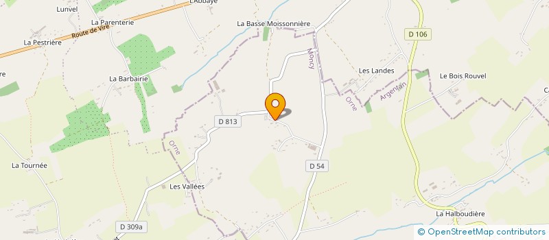 localisation de l'entreprise MONSIEUR BILLY LEBLOND à MONCY