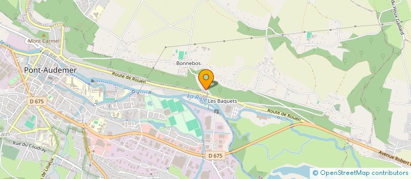 localisation de l'entreprise MONSIEUR BILLY LEQUESNE  MANNEVILLE-SUR-RISLE