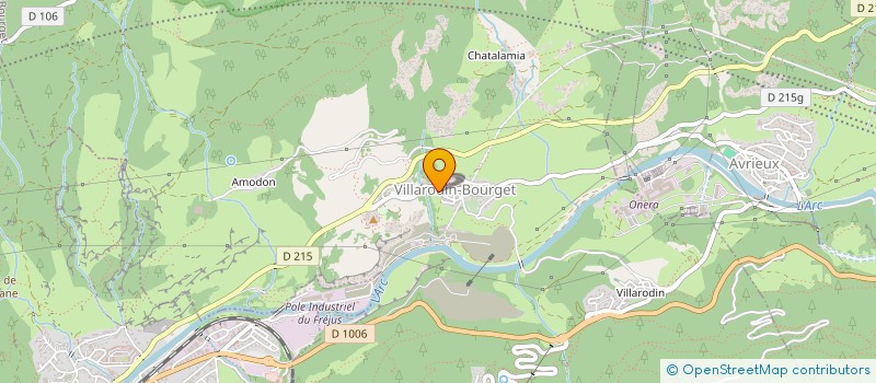 localisation de l'entreprise MONSIEUR BILLY MARGUERON à VILLARODIN-BOURGET