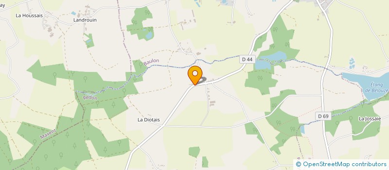 localisation de l'entreprise MONSIEUR BILLY MISSAYE  BOVEL