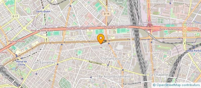 localisation de l'entreprise MONSIEUR BILLY PIERRE  PARIS