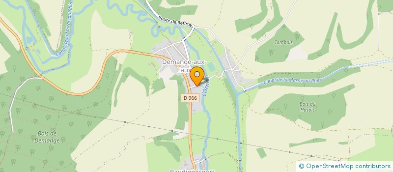 localisation de l'entreprise MONSIEUR BILLY POIROTTE à DEMANGE-BAUDIGNECOURT